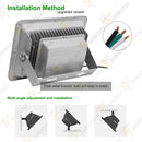 WEDO LED Flood Lights IP66 Waterproof 100W/200W/300W/400W/500W/600W Daylight Cool White Outdoor Flood Lamp