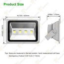 WEDO LED Flood Lights IP66 Waterproof 100W/200W/300W/400W/500W/600W Daylight Cool White Outdoor Flood Lamp