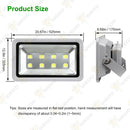 WEDO LED Flood Lights IP66 Waterproof 100W/200W/300W/400W/500W/600W Daylight Cool White Outdoor Flood Lamp