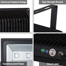 100w rgb flood light 