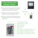 rgb led flood lights 100w 