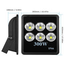 WEDO LED Spot Lights Outdoor Waterproof Floodlights 100W/200W/300W/400W/500W Daylight White 6500K - LFE Series