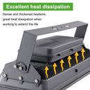 WEDO LED Spotlight Flood Lamp Fixture for Outdoor & Indoor Basketball Court Field Stadiums Gym Warehouse 300W/400W/500W/600W