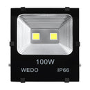 WEDO 50W 100W 200W Led Flood Light Scale-Like Electroplating Reflector IP66 Outdoor Waterproof Lamps