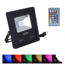 remote control 10w rgb waterproof led flood light